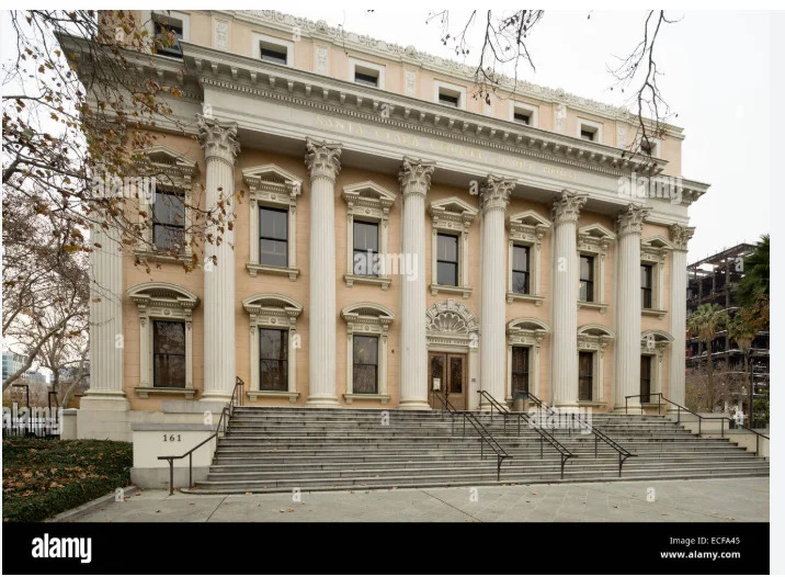 Santa Clara County Courthouse, 191 N First Street, San Jose CA 95113 - Probate Division